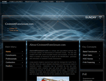 Tablet Screenshot of gwinnettforeclosure.com